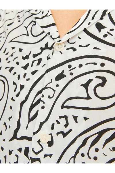 Jack & Jones Paisley Print Resort Collar Shirt
