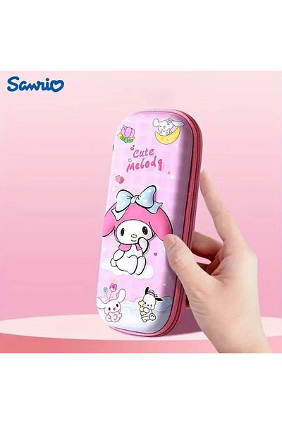 SANRIO Kuromi, My Melody, Cinnemaroll, Hello Kitty 3D Luxury Eva Pen Bag (1 Piece)