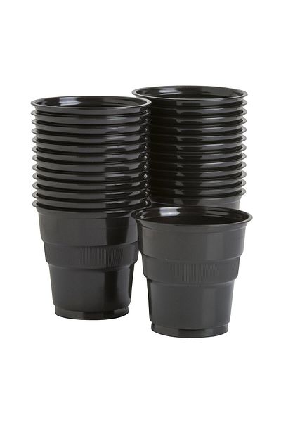 TATLI GÜNLER Black 25' Plastic Cup