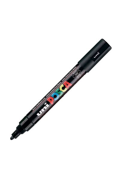 Uni Black Posca Pc-5M (1.8-2.5mm)