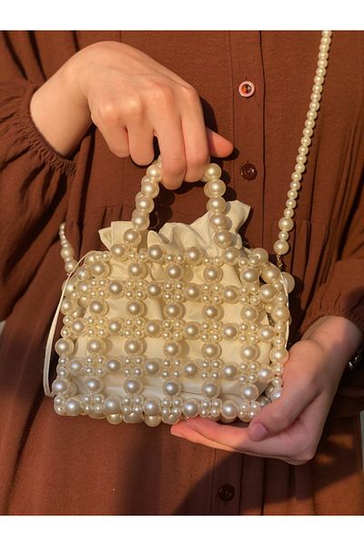 ISTANBUL STYLES Pearl Bag Pearl Bead Bag