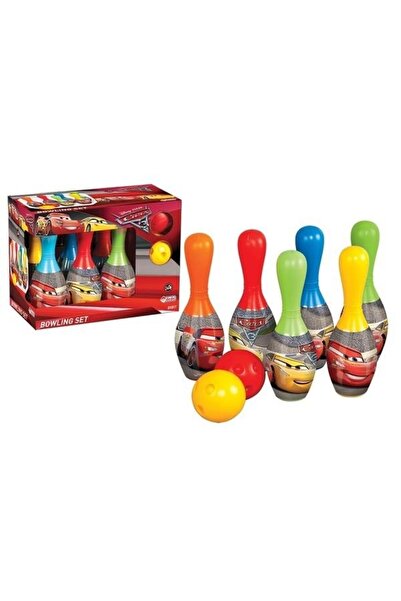 DEDE Cars Lisanslı Bowling Set