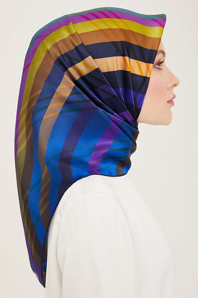 Armine - Μεταξωτό κασκόλ 2024 Άνοιξη και Καλοκαίρι Twill Silk 9107-82