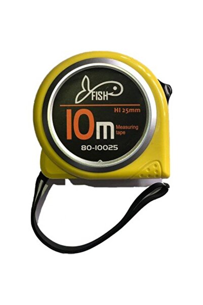 Fish FİSH ÇELİK ŞERİT METRE 10 MT X 25 MM