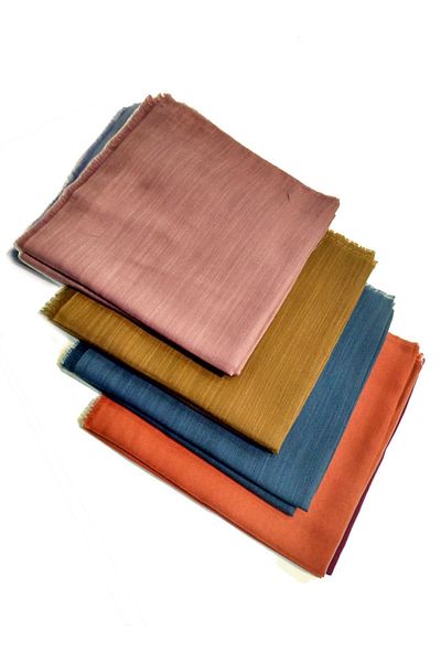 Tekbir 50 Pieces of Flamed Cotton Scarf - Cheesecloth Wholesale Gift Dispensing (10 Pack of 5)