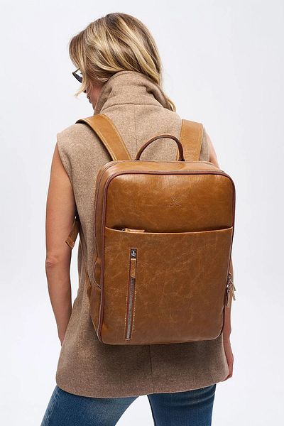 Sevinç Çanta Premium Vegan Leather Unisex Τσάντα Laptop - Deridense Organizer