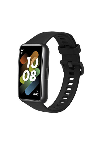 UnDePlus Huawei Band 7 Kordon Spor Silikon Kordon Mix 71 Siyah