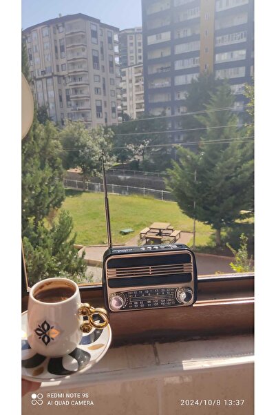 sadan Nostaljik Bluetoothlu Retro Müzik Kutusu Usb, Sd, Mp3