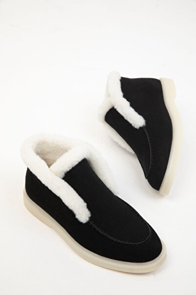 SOHO Černé semišové dámské boty - 19786 Model Bootie