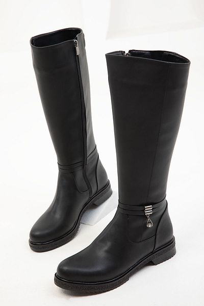 SOHO Women's Black Boots 17506