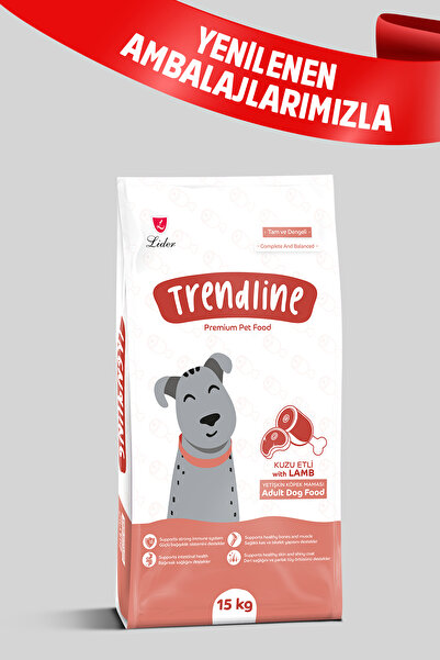 Trendline Kuzu Etli Pirinçli Yetişkin Köpek Maması 15 kg