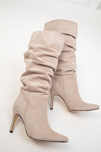 SOHO Bőrbőr női csizma 17549