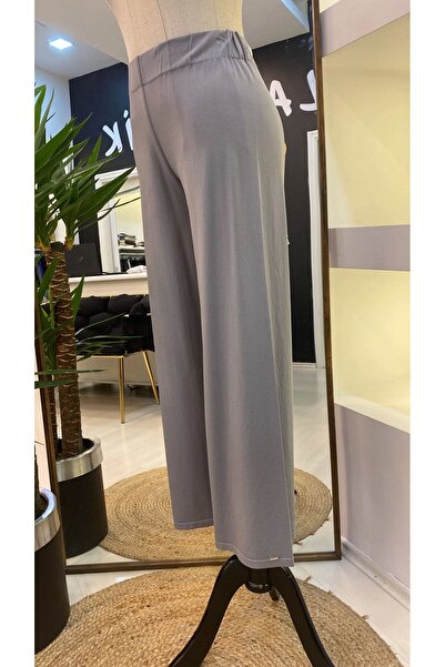 Invee Gray Knitwear Trousers 5759