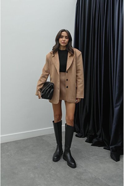 Havoş Замшевий піджак з норки