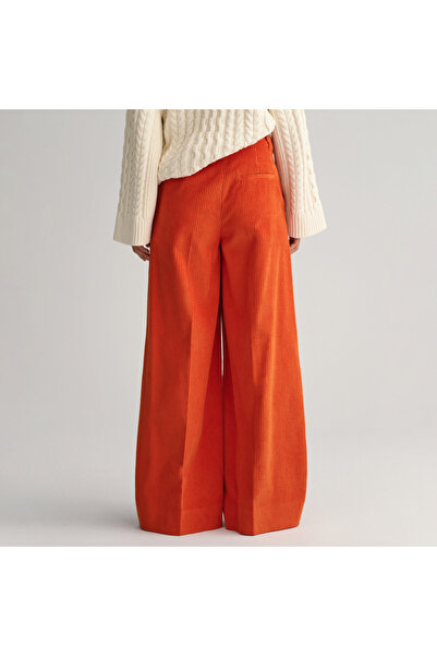 Gant Kadın Turuncu Loose Fit Pantolon