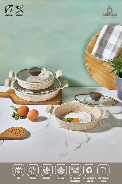 Amboss Diana 12 Piece Pot and Pan Set