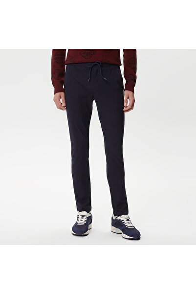Lacoste Erkek Tappered Fit Lacivert Pantolon