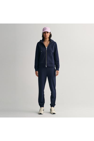 Gant Kadın Lacivert Regular Fit Logolu Eşofman Altı