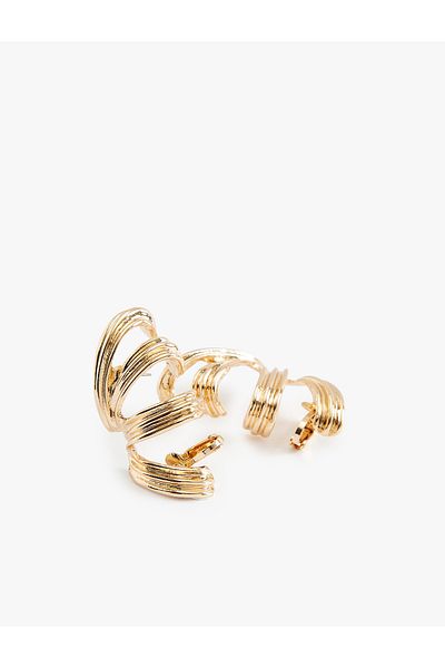 Koton 4 Rows Cartilage Earrings Set