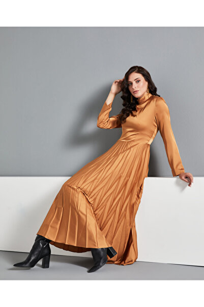 SERPİL Serpil Kadın Camel Elbise 36900