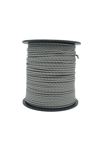 PARACORD Gray Patterned Rope 4 mm - 10 Meters No:94