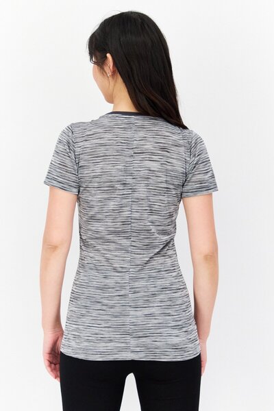 Asics Women Sportswear Fit Short Sleeve Training T shirt, Dark Grey