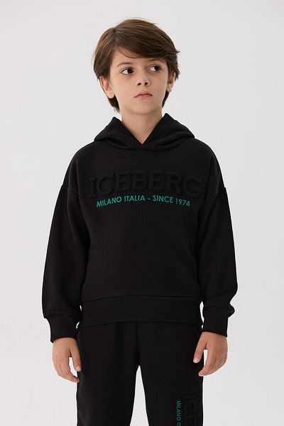 Iceberg Bg Store Черен суичър за момче