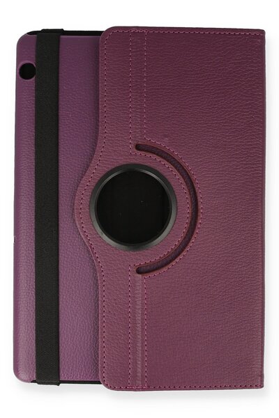 NewFace حافظة هواوي ميدياباد T5 10 360 حافظة جلدية للكمبيوتر اللوحي - برقوقي Wlzor