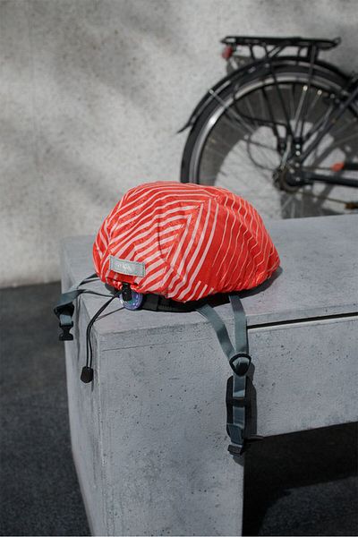 Tchibo Bicycle Helmet Cover, Red