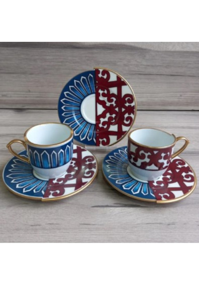 NH Art Collection Olıvıa 12 Pcs Türk Kahve Seti
