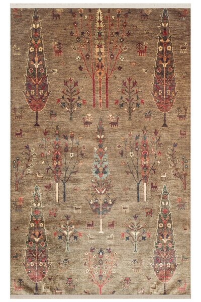 Eko Halı Antıque Atk 09 Olıve Kolay Kullanımlı Kaymaz Karabağ Ve Antik Desenl...