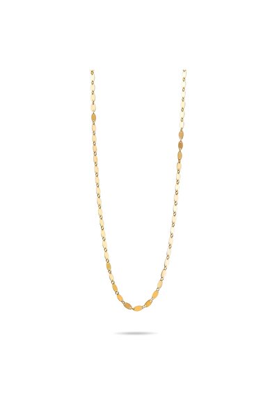 YCL JEWELLERY Altın Pullu Zincir Kolye