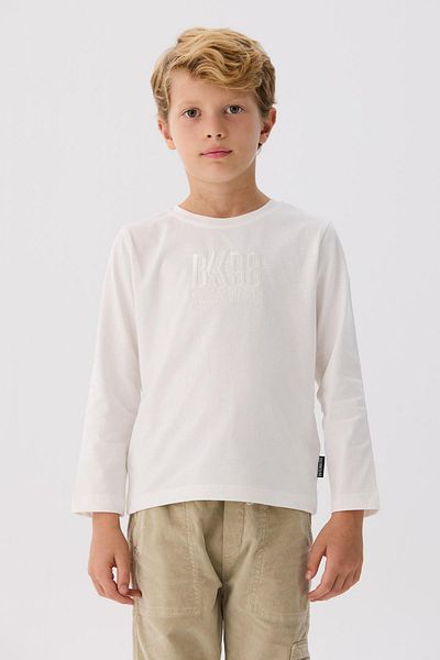 Bikkembergs Bg Store Boy's White T-Shirt