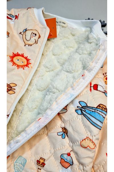 CemBebe Beige Winter Sleeping Bag for Babies and Children