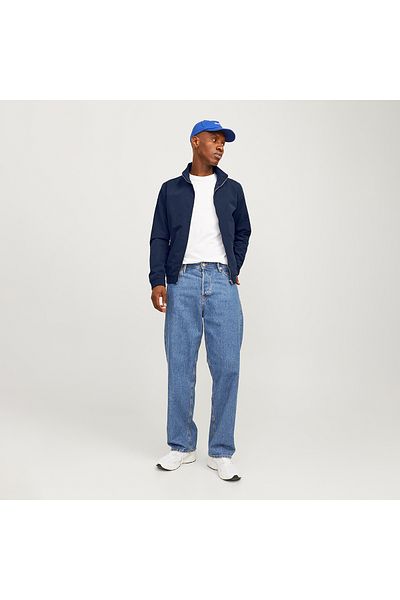 Jack & Jones Jack&jones Rush Harrington Bomber мъжко тъмносиньо яке с яка и стойка