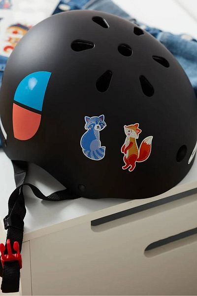 Tchibo Reflective Stickers, White Combo