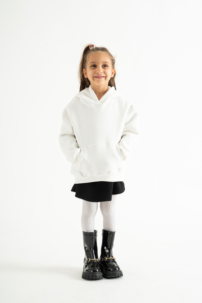 c.c.l. coccolin kids baby clup Παιδικό φούτερ Unisex με κουκούλα Basic βαμβακερό εσωτερικό