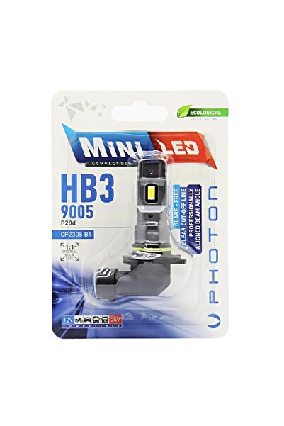 Photon MINI HB3 9005 12-24V COMPACT LED (TEKLİ BLİSTER) CP2305 B1