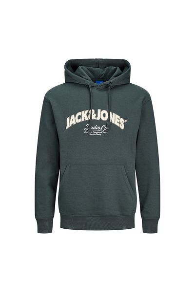 Jack & Jones Jorbronx Arch Big Sweat Hood Ub Men's Sweat 12267584   Forest River