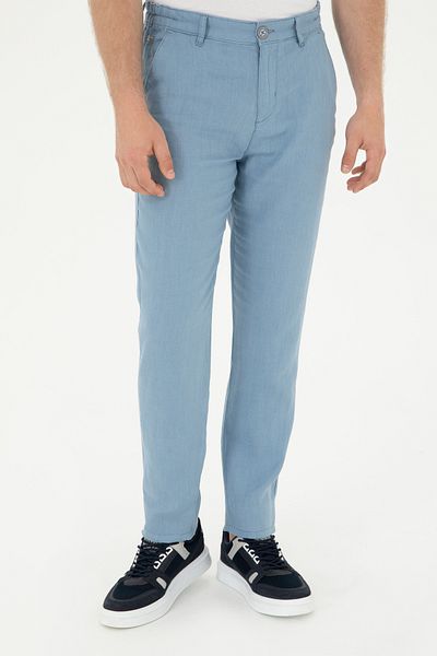 U.S. Polo Assn. Men's Indigo Canvas Trousers 50285618 -Vr028