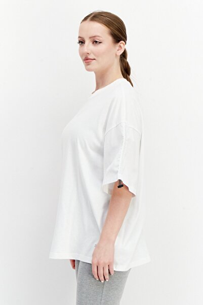 Puma Women Sportswear Fit Short Sleeve Outdoor Top, White