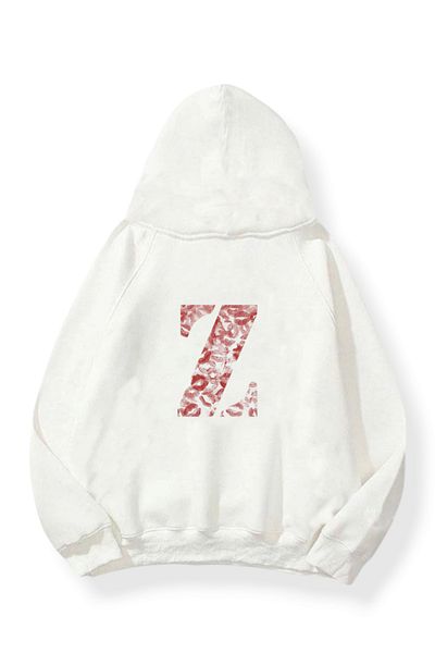 Carpe Hanorac oversize Kiss Z cu 3 fire