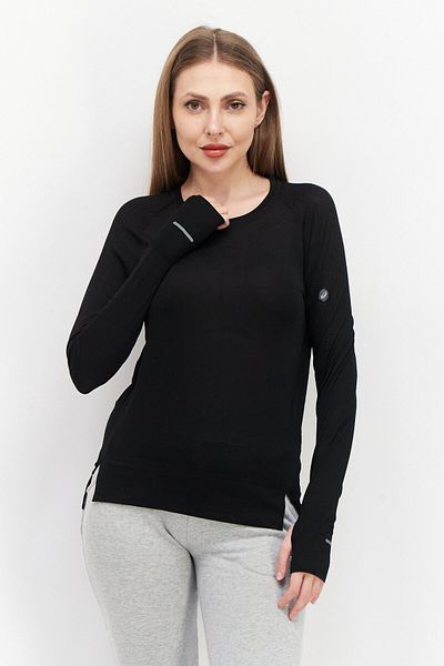 Asics Women Sportswear Fit Long Sleeve Running Tops, Black