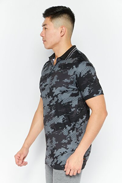 Puma Men Sportswear Fit Short Sleeve Training Polo Shirt, Black