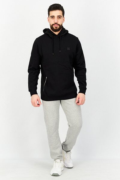 Ellesse Men Sportswear Fit Long Sleeve Training Hoodies, Black