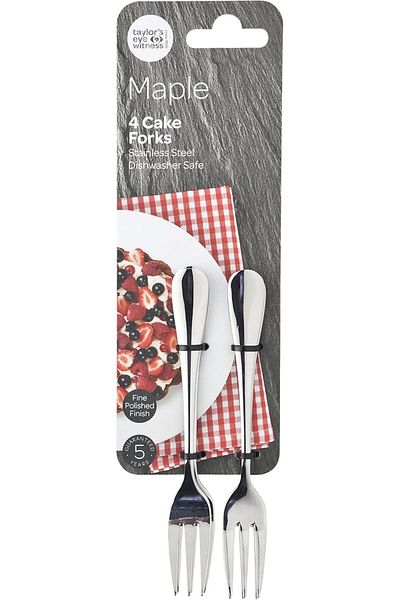 Taylor’s Eye Witness TEW 4PCS STAINLESS STEEL CAKE FORKS