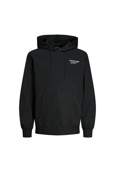 Jack & Jones Мъжки суитшърт с качулка Jack&Jones Hood Aero, черен