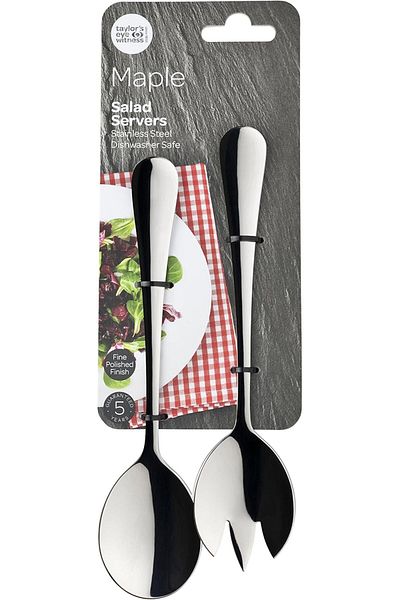 Taylor’s Eye Witness TEW 2PCS STAINLESS STEELSALAD SERVERS