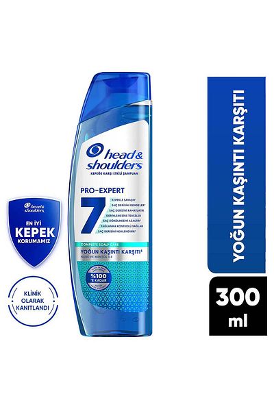 Head&Shoulders Pro-Expert 7 Intensive Anti-Itching Shampoo with Mint and Menthol - 300 ml