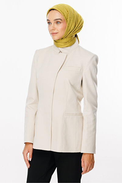 Mooncorn Oliv Green Viora Pattern Silky Jacquard Scarf